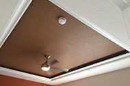 Brown Ceiling